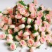 10X 50X 100X 500X Rose Artificial Silk Flower Head Party Wedding Halloween Decor   221752028197